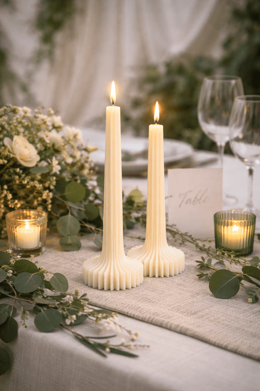 HALO Nº I - elegante handgegossene Stumpenkerze aus reinem Sojawachs - Somnia Lucis