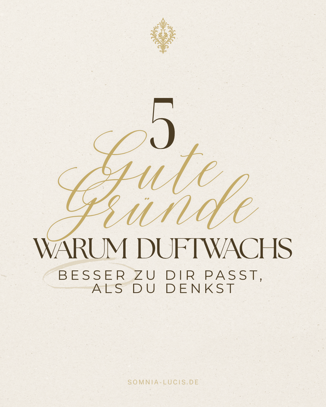 Duftwissen: 5 gute Gründe warum Duftwachs besser zu dir passt als du denkst - Somnia Lucis