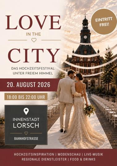 20.08.2026: Love in the City - Ein Abend rund um das Thema Hochzeit - Somnia Lucis