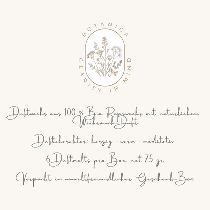 BOTANICA clarity in mind - Weihrauch Duftwachs