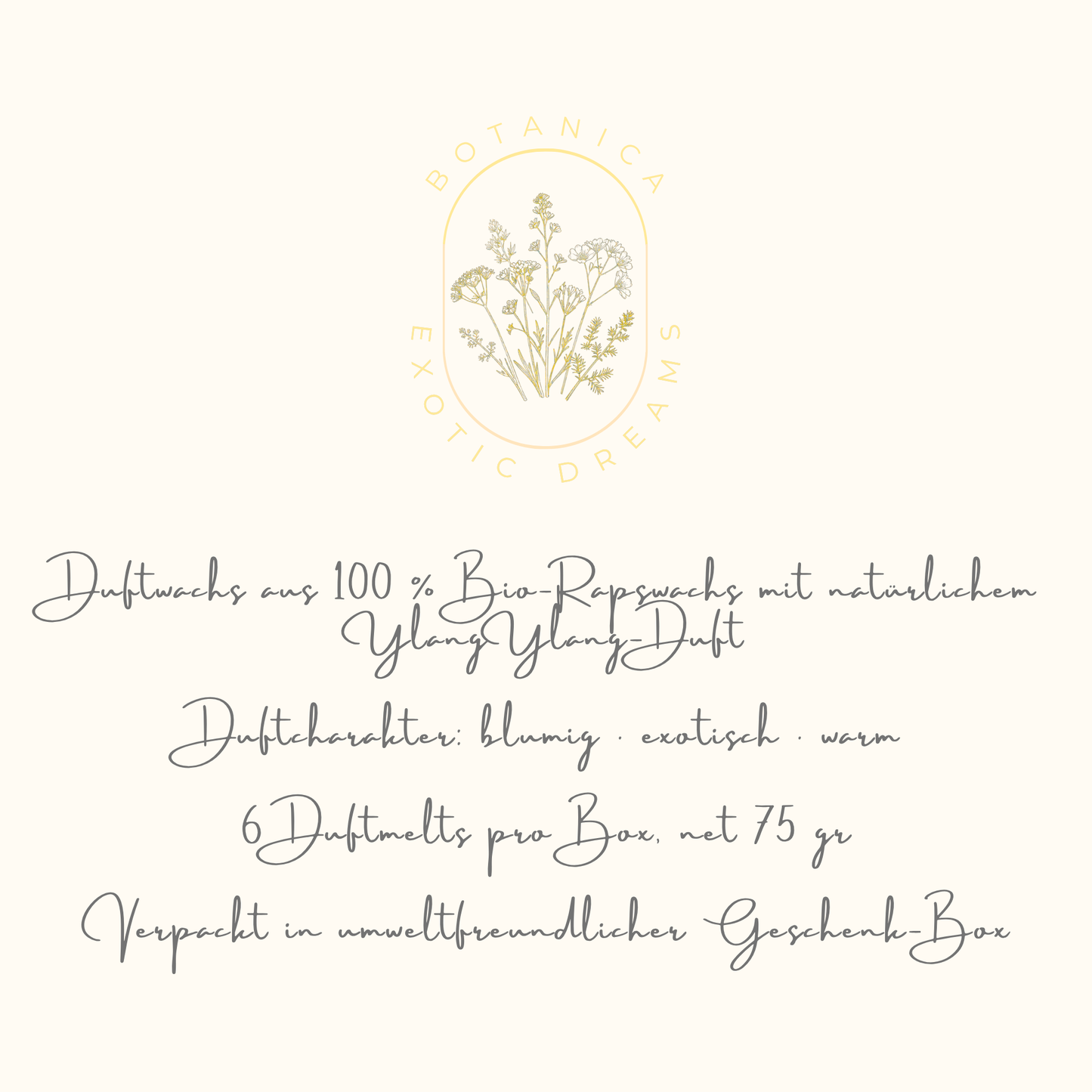 BOTANICA exotic dreams - Ylang Ylang Duftwachs