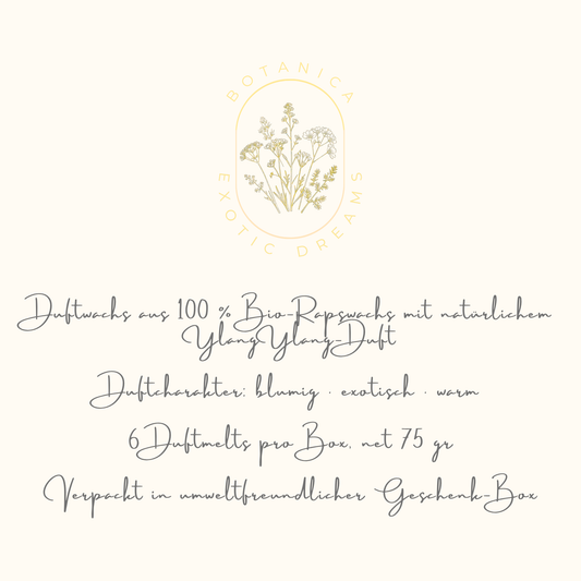 BOTANICA exotic dreams - Ylang Ylang Duftwachs