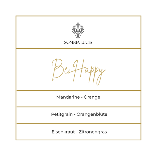 BOTANICA be happy - Mandarine Orange Duftkerze - Somnia Lucis