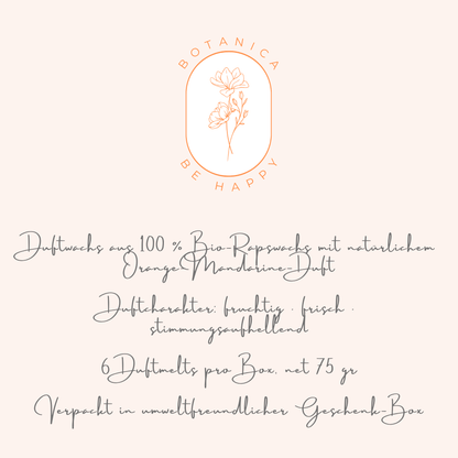 BOTANICA be happy - Mandarine Orange Duftwachs - Somnia Lucis