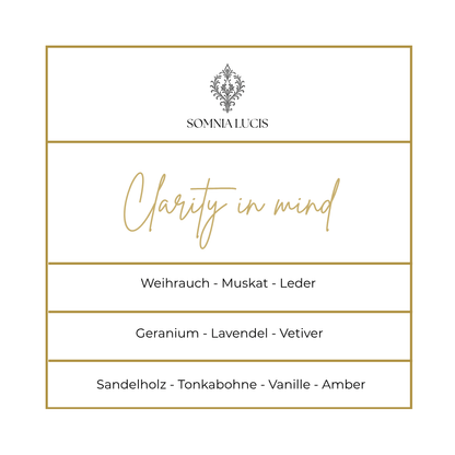 BOTANICA clarity in mind - Weihrauch Duftkerze - Somnia Lucis