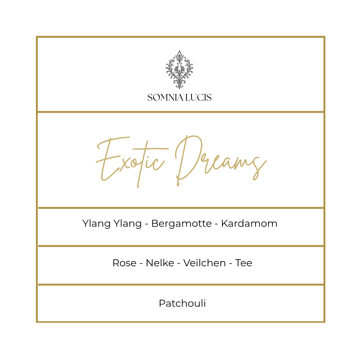BOTANICA exotic dreams - Ylang Ylang Duftkerze - Somnia Lucis