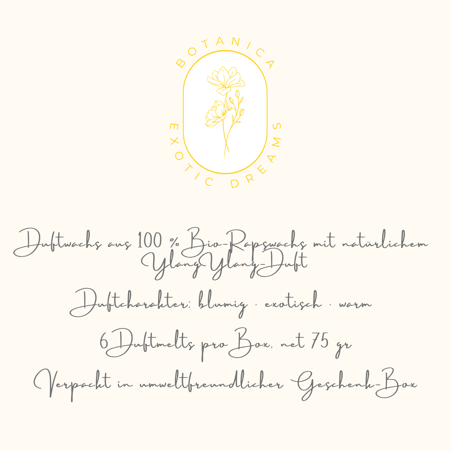 BOTANICA exotic dreams - Ylang Ylang Duftwachs - Somnia Lucis