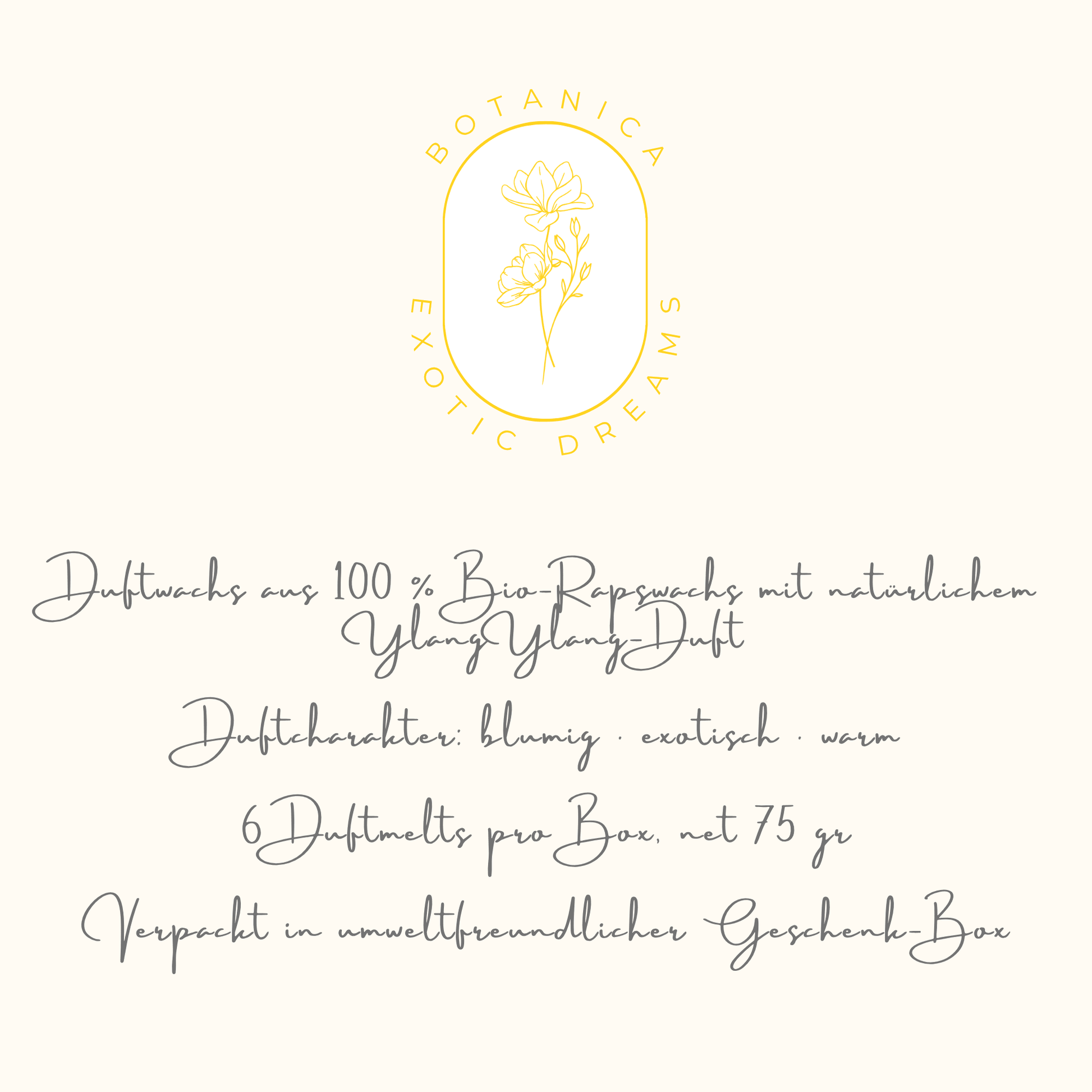 BOTANICA exotic dreams - Ylang Ylang Duftwachs - Somnia Lucis