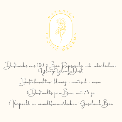 BOTANICA exotic dreams - Ylang Ylang Duftwachs - Somnia Lucis