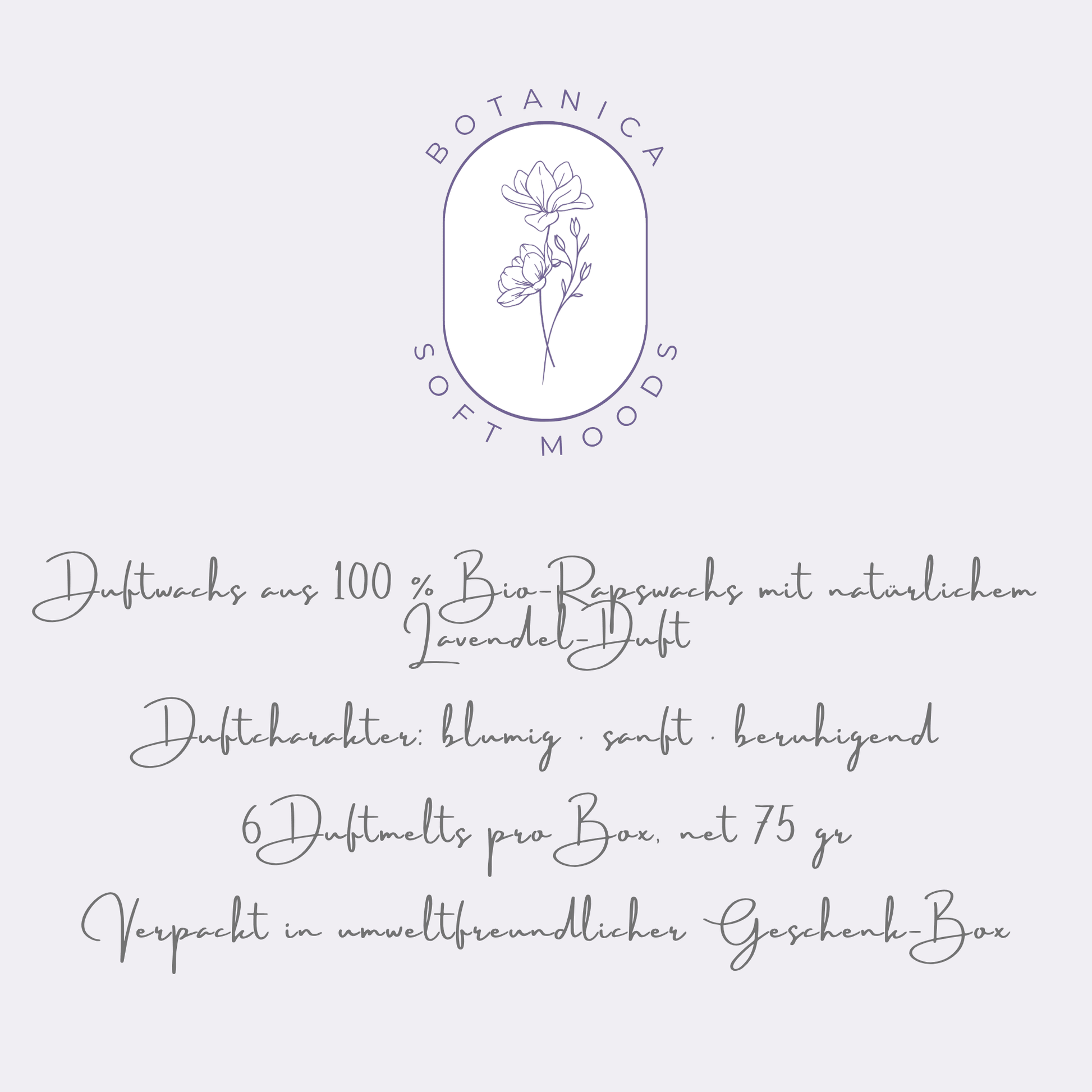 BOTANICA soft moods - Lavendel Duftwachs - Somnia Lucis