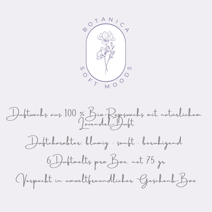 BOTANICA soft moods - Lavendel Duftwachs - Somnia Lucis