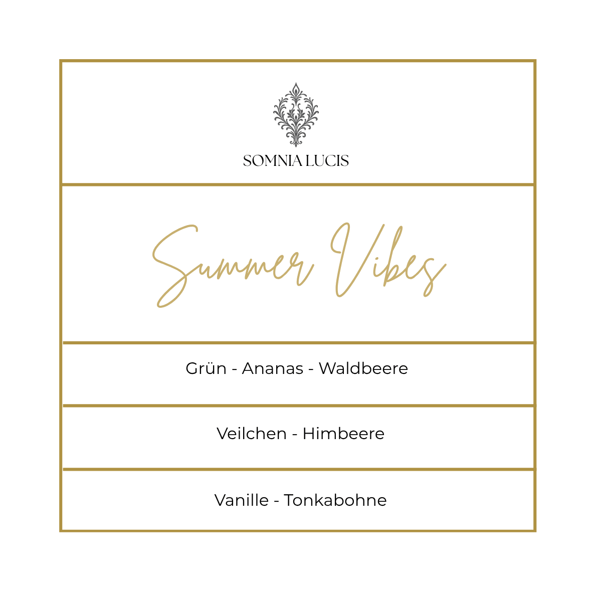 BOTANICA summer vibes - Himbeer Ananas Duftkerze - Somnia Lucis