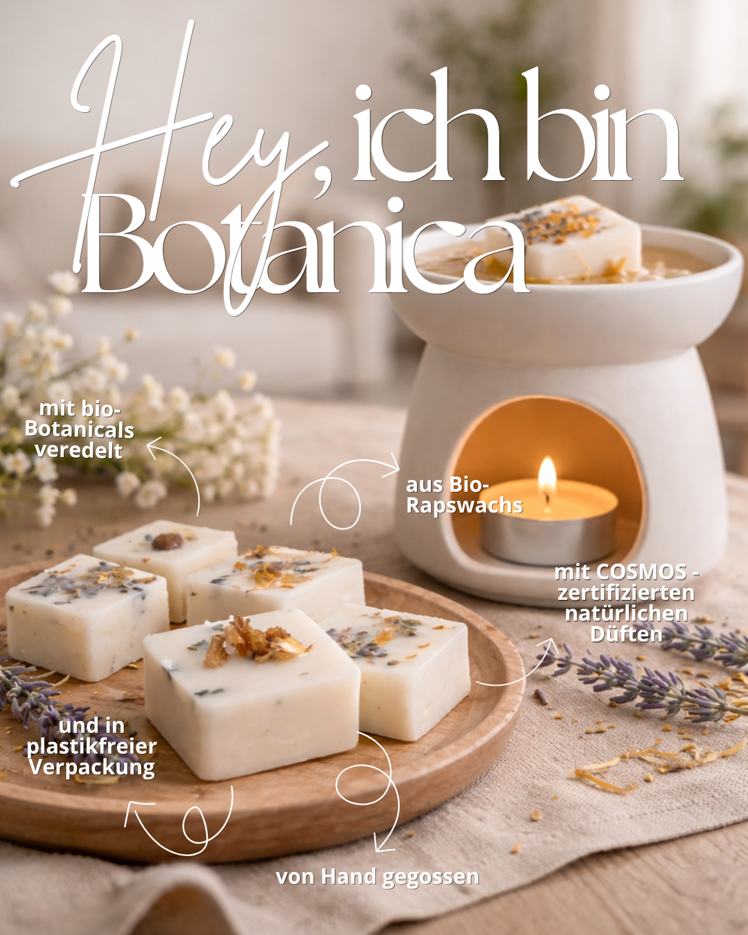 BOTANICA coconut bliss - Kokosnuss Duftwachs