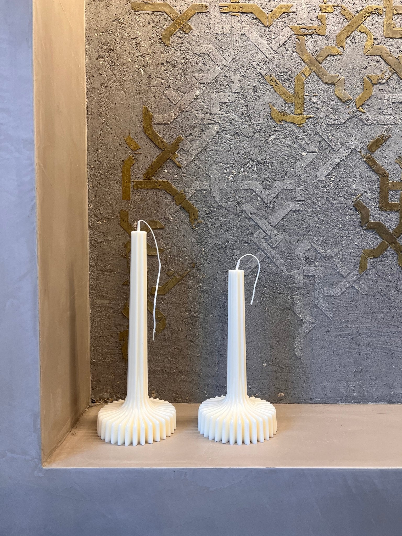 HALO Nº I - elegante handgegossene Stumpenkerze aus reinem Sojawachs - Somnia Lucis