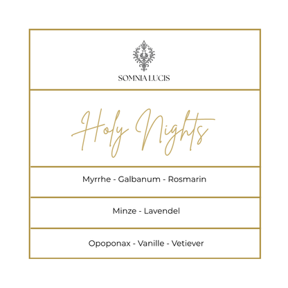 BOTANICA holy nights - Warme Hölzer Duftkerze