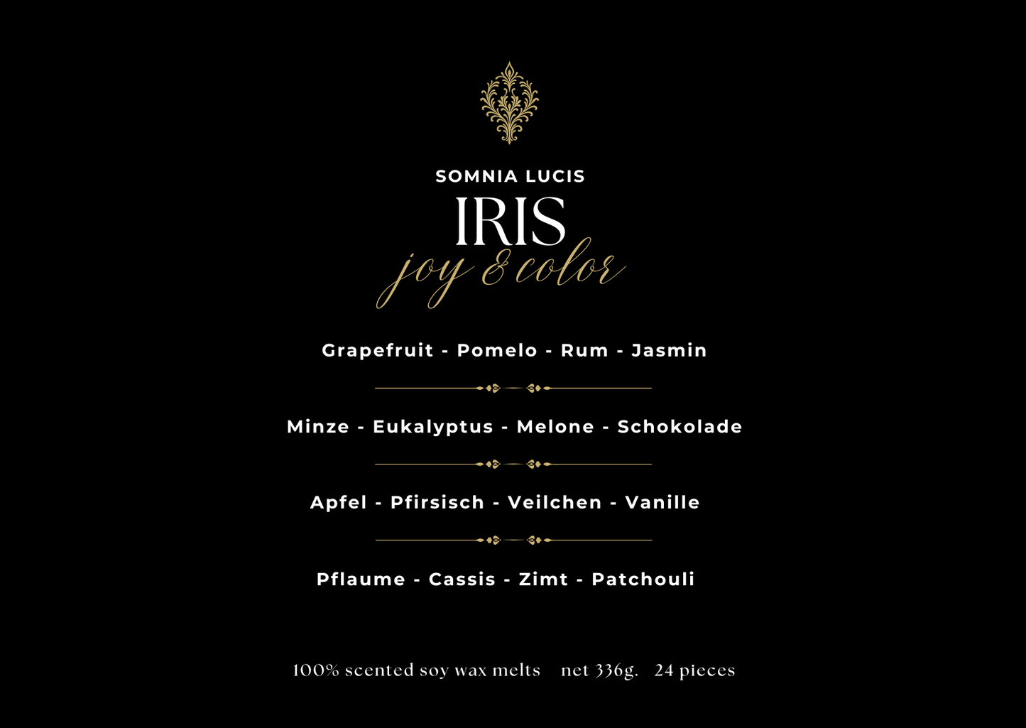 IRIS - joy & color - Duftwachs - Prestige - Somnia Lucis