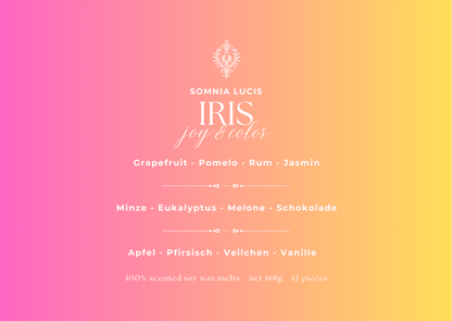 IRIS - joy & color - Duftwachs - Select - Somnia Lucis