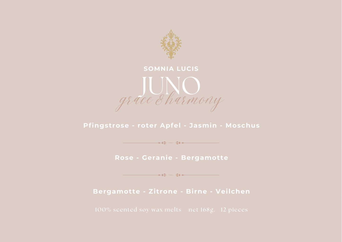 JUNO - grace & harmony - Dutwachs - Select - Somnia Lucis