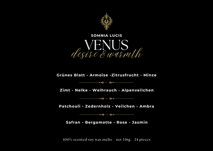 VENUS - desire & warmth - Duftwachs - Prestige - Somnia Lucis