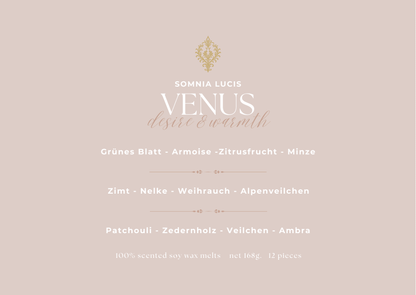 VENUS - desire & warmth - Duftwachs - Select - Somnia Lucis